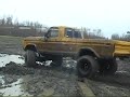 Plastering a buddys truck with mud Plastering a buddys truck with mud