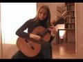 Limosna Barrios  (tremolo)  Ioana Gandrabur guitarist