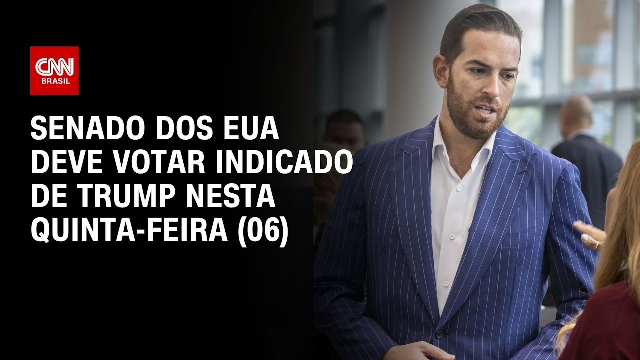 Senado dos EUA deve votar indicado de Trump a embaixador nesta quinta-feira (06) | PRIME TIME