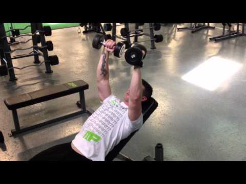 Incline Dumbbell Fly Quarter Rep Method