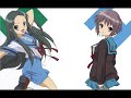 Hare Hare Yukai version Tsuruya and Nagato Yuki