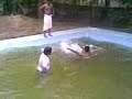 our gang haveing fun in SWIMMing pool