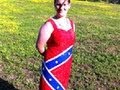 Confederate Flag Prom Dress