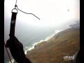 Cruzando la Bahia de la Concha en Parapente