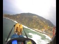 Cruzando la Bahia de la Concha en Parapente