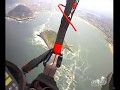 Cruzando la Bahia de la Concha en Parapente