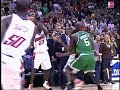Ray Allen with the amazing buzzer-beater three for the win! Ray Allen with the amazing buzzer-beater three for the win!