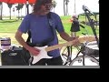 soloing on a black strat 