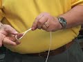 Fishing - how to tie the upside-down knot Fishing - how to tie the upside-down knot