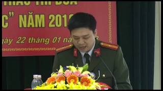 Công an thành phố: Phát động phong trào thi đua năm 2018