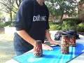 Cup and Dice Stacking, Ecko style