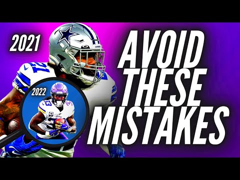 AVOID THESE MISTAKES in 2022 Fantasy Football Drafts