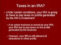 The Self Directed IRA-Part 2