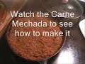 Taco made with Carne Mechada