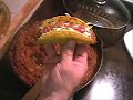 Taco made with Carne Mechada