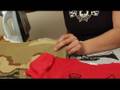 How to Silkscreen a T-Shirt : Pt 1, Ironing T-Shirt to Heat Set Image in Screen Printing