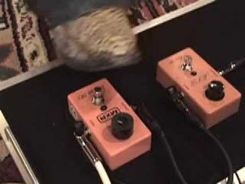 gearmanndude MXR Phase 90 vs Script 90 pedal shoot
