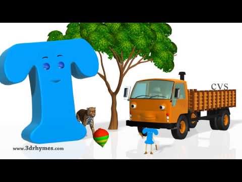 Abc - Phonics Song 4 - 3D Animation Nursery rhymes
