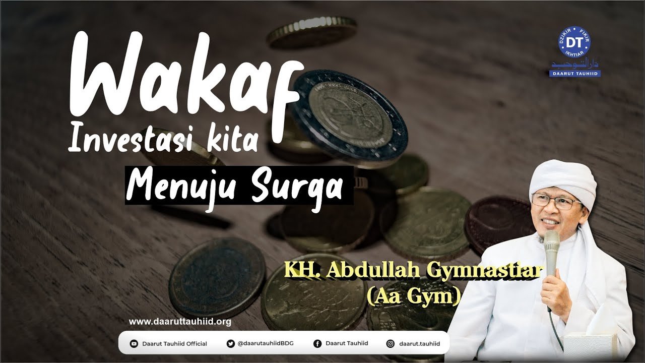Wakaf, Investasi kita menuju Surga