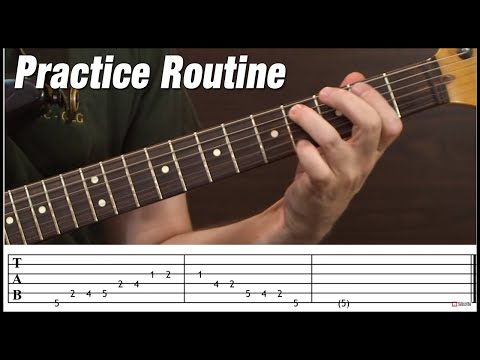 how to practice guitar scales