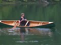 American Freestyle canoeing is the art of paddling a canoe on flat water with perfect control of its movements. The canoe is usually leaned over to the side to help the boat turn sharply and efficiently and paddle strokes are taken on either side of the canoe depending on the individual move. Balance, paddle placement and turn initiation are a few keys to this control. Since the movements seem dance-like, some practice this art timed to music, which is the ultimate in control.