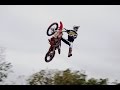 Video: Crazy Sideways Dirt Bike Whip - Justin Bogle