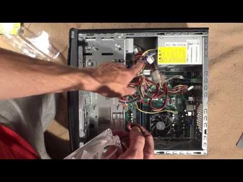 how to fit pc case fan
