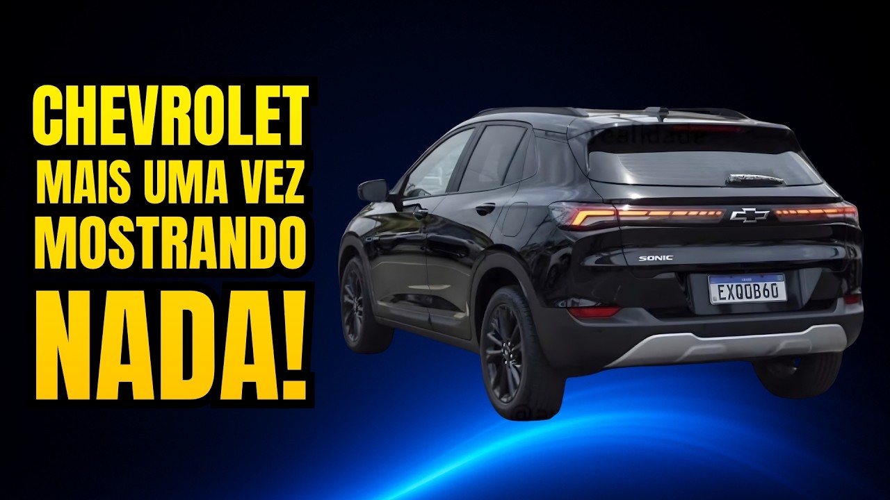 A CHEVROLET FEZ MAIS UM EVENTO PRA MOSTRAR NADA DO SONIC!!!