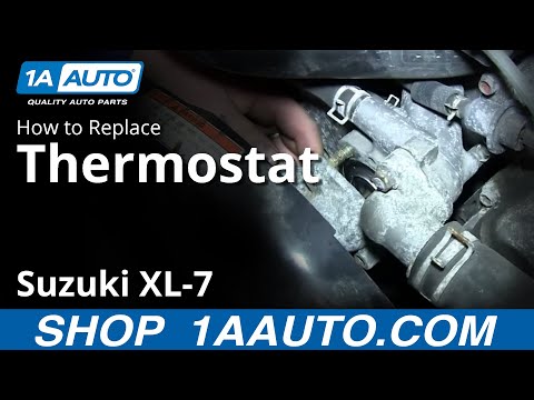 How To Install Replace Engine Coolant Thermostat 2.7L Suzuki XL-7 Grand Vitara