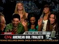 Idol finalists sing a cappella on Larry King - Poor Archie! Idol finalists sing a cappella on Larry King - Poor Archie!