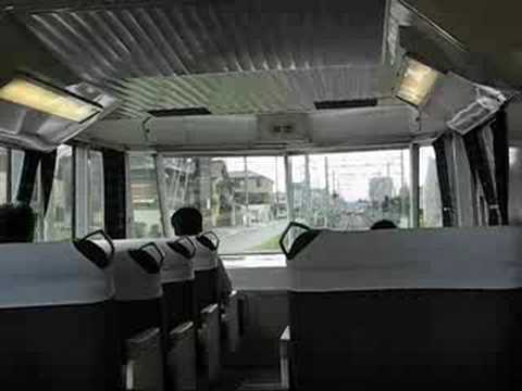 パノラマカー　展望室の雰囲気