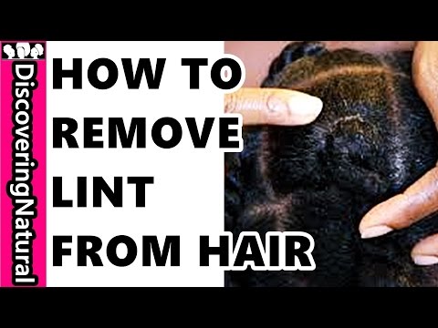 how to remove lint