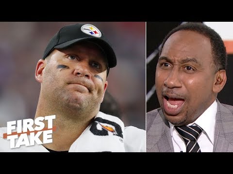 Video: Big Ben was straight garbage vs. the Patriots - Stephen A. is disgusted by the Steelers | First Take