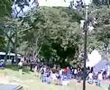 Chavistas disparando a estudiantes UCV (1 Parte) 7-11-07