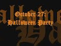 Halloween Preperation