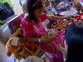 Santa Visits Children At Honolulu Shriners' Hospital