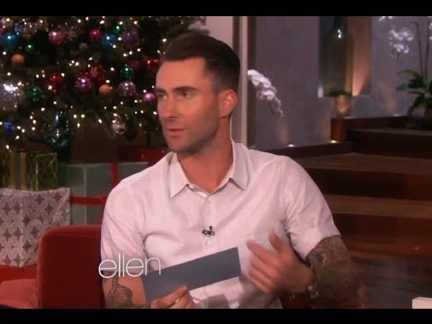 adam - For all your music needs ▻▻ http://bit.ly/ClevverMusic Adam Levine reveals how he's changed since becoming Sexiest Man Alive and gets busted on The Ellen Sho...