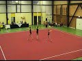 Wedstrijd van Brenda, Anne en Eline te Hoogvliet