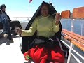 lumière video: spinning yarn on lago titicaca