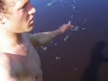 slacklining water