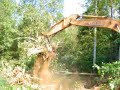 Excavator Clearing Land Excavator Clearing Land