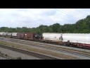 NS 9040 Leads NS 124, Mixed Freight, at Coffey\