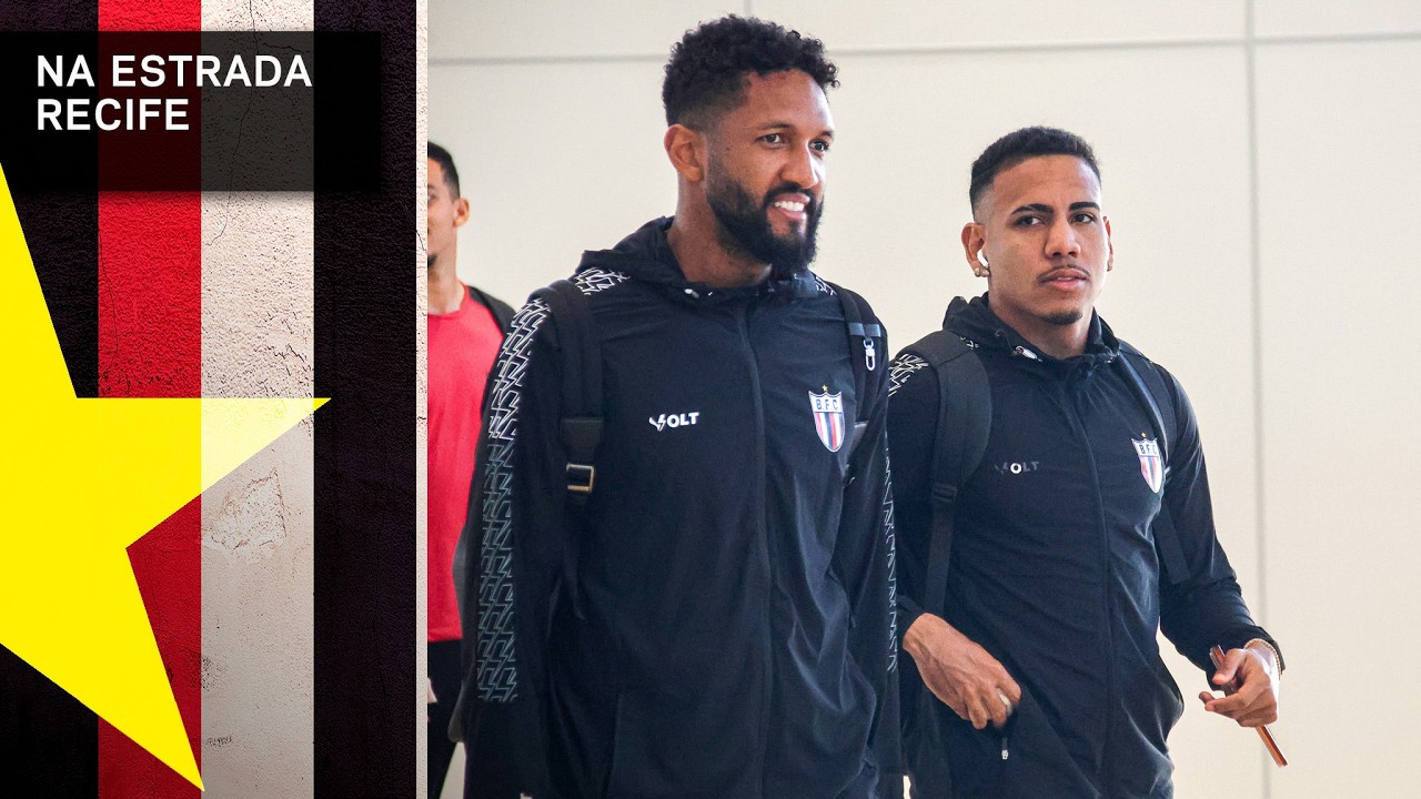 NA ESTRADA | O Tricolor já está em Recife onde encara o Sport nesta sexta-feira