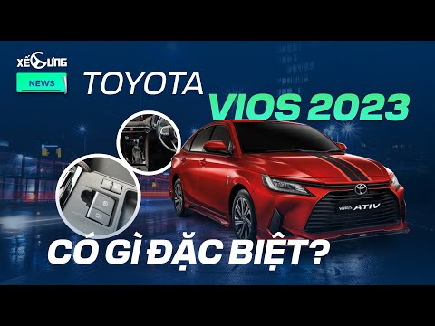 Toyota Vios 2023 ra mắt: thêm Toyota Safety Sense và camera 360 độ. Trang bị dẫn đầu phân khúc