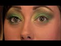 Sephora Holiday Look-  Green and Gold