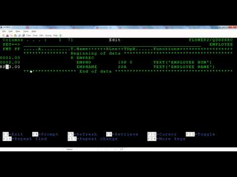 how to define klist in rpgle
