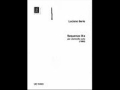 videos de Berio Sequenza IXa for clarinet solo
