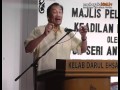 Anwar at the launch of Keadilan network