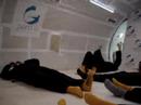 Onboard a Zero G flight Onboard a Zero G flight
