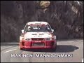 A clip from wrc rally 1998 Catalunya Richard Burns  Robert Reid Tommy Makinen  Risto Mannisemaki Lancer evo5 gr. A